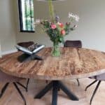 De Charme van de Ronde Eettafel