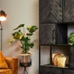 Zwarte Wandkast in Industriële Stijl: De Perfecte Aanvulling voor Je Interieur