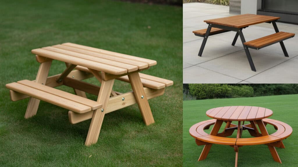 Picknicktafel Kiezen: Kindermodellen, Inklapbaar & Rond