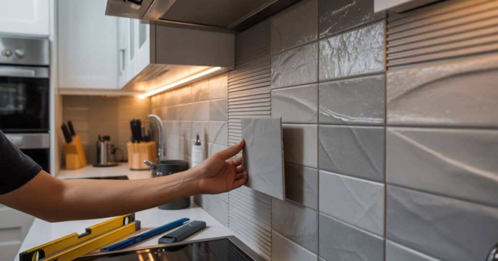 Zelfklevende Tegels: Keuken Slim Renoveren Zonder Breken