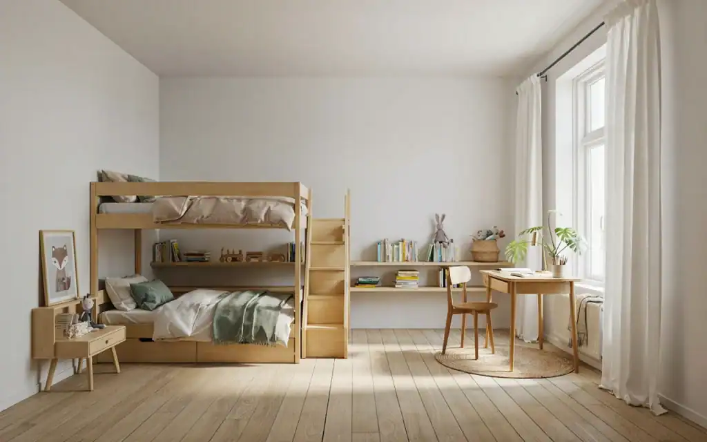 Stapelbedden voor een praktische en comfortabele slaapkamer