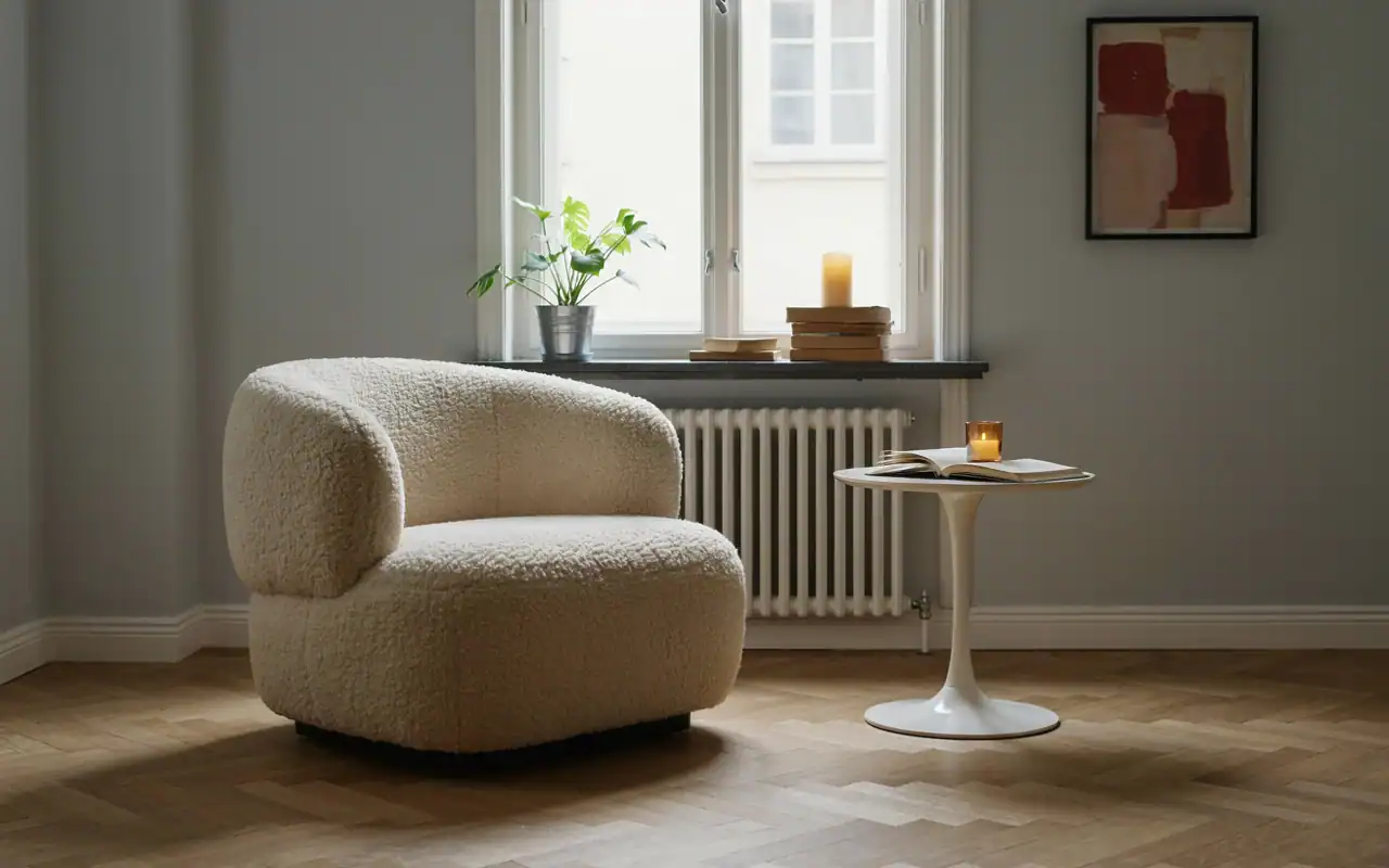 Teddy stoel kiezen: comfort, materiaal en stijl voor je interieur