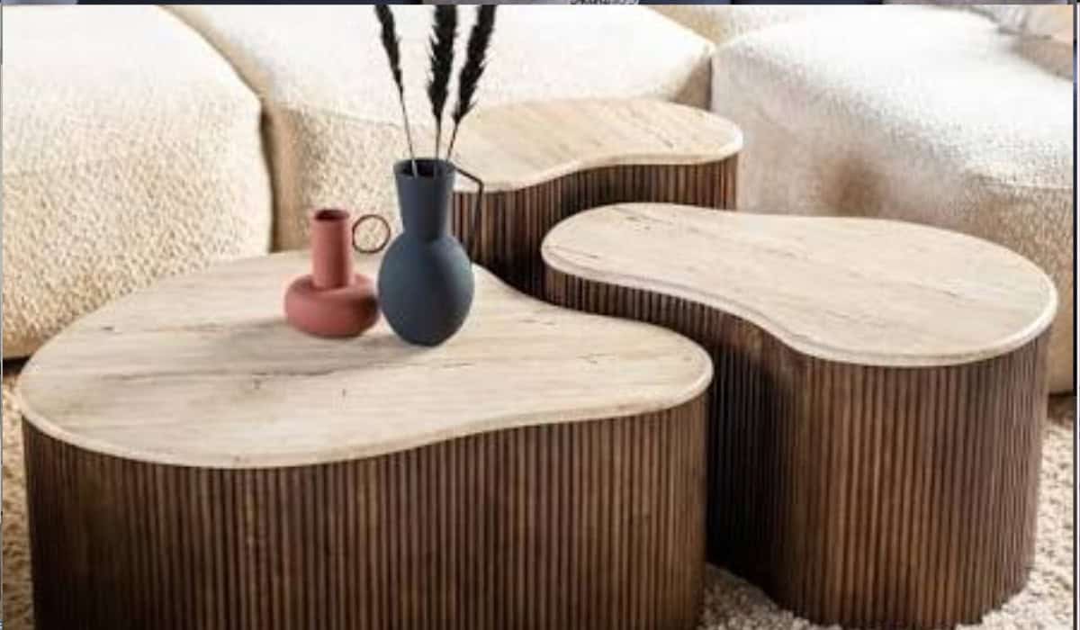 Organische salontafels