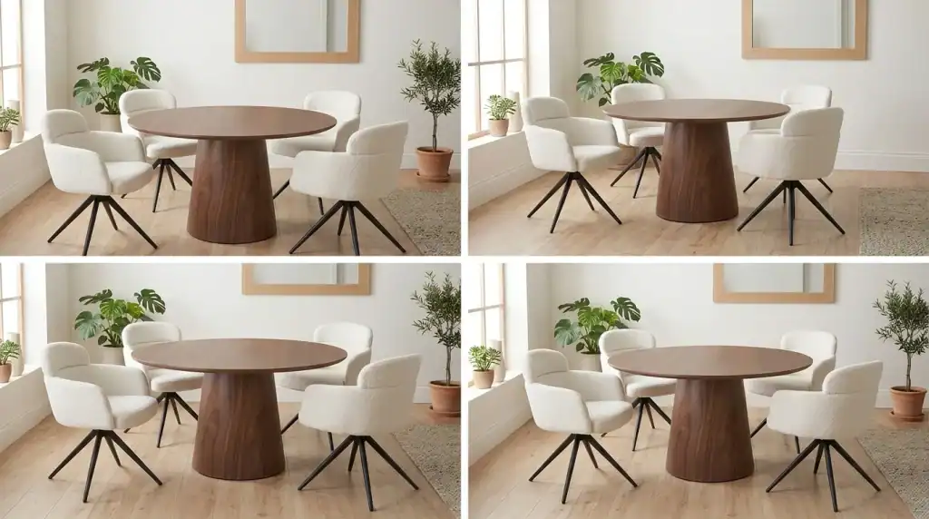 Ronde eettafel: stijlvol, praktisch en gezellig dineren